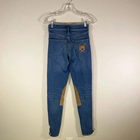 Polo Ralph Lauren Jodhpur Riding Jeans Women Size 26 High Rise Equestrian Preppy - Picture 5 of 12